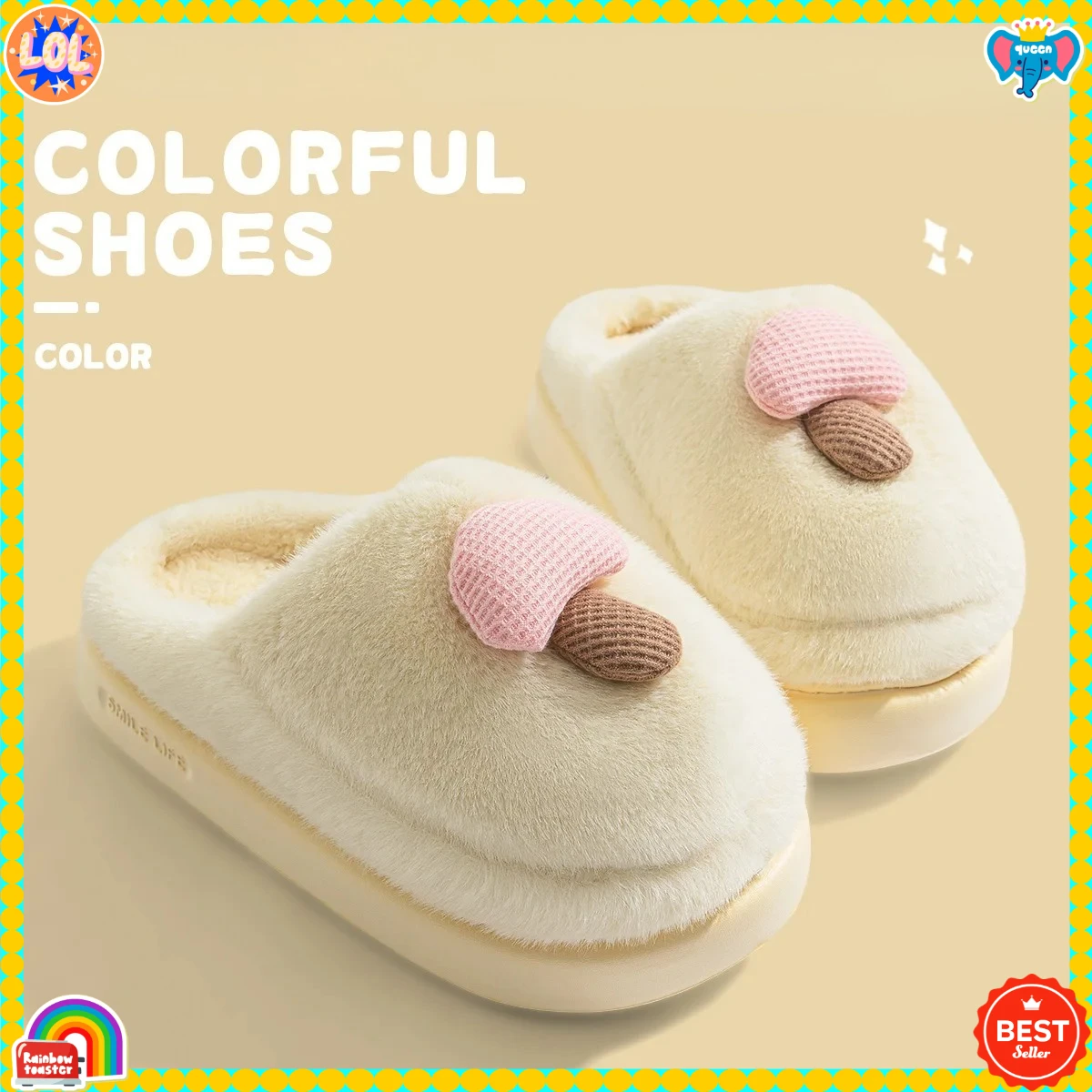 Зимние теплые плюшевые тапочки с героями мультфильмов, домашние тапочки для спальни с мягкой подошвой из ЭВА 4 см, удобная и уютная обувь для повседневной домашней одежды
Зимние теплые плюшевые тапочки с героями мультфильмов, домашние тапочки для спальни с мягкой подошвой из ЭВА 4 см, удобная и уютная обувь для повседневной домашней одежды