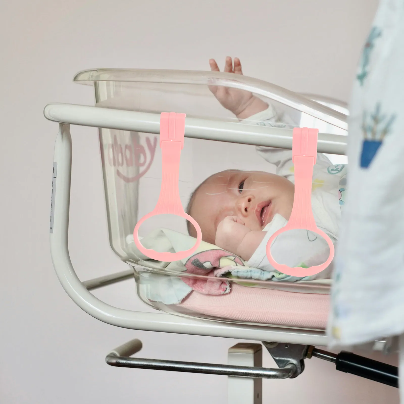 4Pcs Baby Standing Safety Rings Crib Pull Up Rings for Newborns Portable Lightweight Infant Walking Assist Tools Smooth Rounded
4Pcs Baby Standing Safety Rings Crib Pull Up Rings for Newborns Portable Lightweight Infant Walking Assist Tools Smooth Rounded