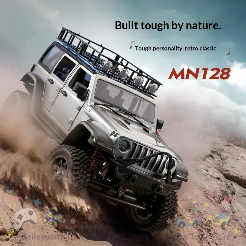 Mn Model Mn128 Wrangler Rc Crawler Car Full Proportional 4Wd Remote Control Off Road Climbing 390 Motor Independent Suspension
Mn Model Mn128 Wrangler Rc Crawler Car Full Proportional 4Wd Remote Control Off Road Climbing 390 Motor Independent Suspension