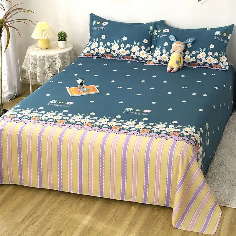 3pcs Set Bed Sheet Flower Printed Top Sheets Single/Queen/King Bedsheet for Double Beds Floral Flat Bed Sheet(with pillowcase)
3pcs Set Bed Sheet Flower Printed Top Sheets Single/Queen/King Bedsheet for Double Beds Floral Flat Bed Sheet(with pillowcase)
