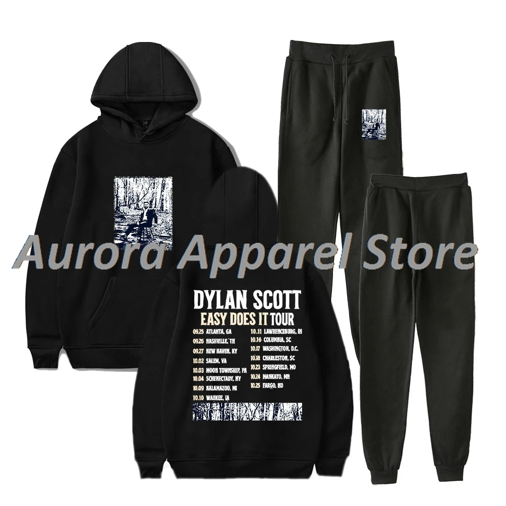 Толстовки с капюшоном Dylan Scott Easy Does It Tour, комплект брюк для бега, женские и мужские модные уличные толстовки
Толстовки с капюшоном Dylan Scott Easy Does It Tour, комплект брюк для бега, женские и мужские модные уличные толстовки