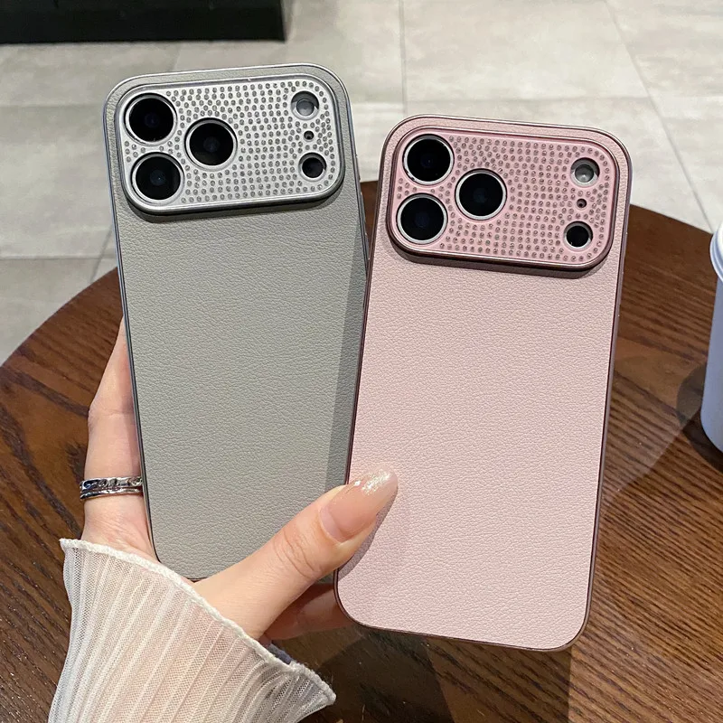 Bling Diamond Camera Lens Protection Case For iPhone 13 14 15 16 17 Pro Max Air 14 Plus Luxury Leather Plating Anti-fall Cover
Bling Diamond Camera Lens Protection Case For iPhone 13 14 15 16 17 Pro Max Air 14 Plus Luxury Leather Plating Anti-fall Cover