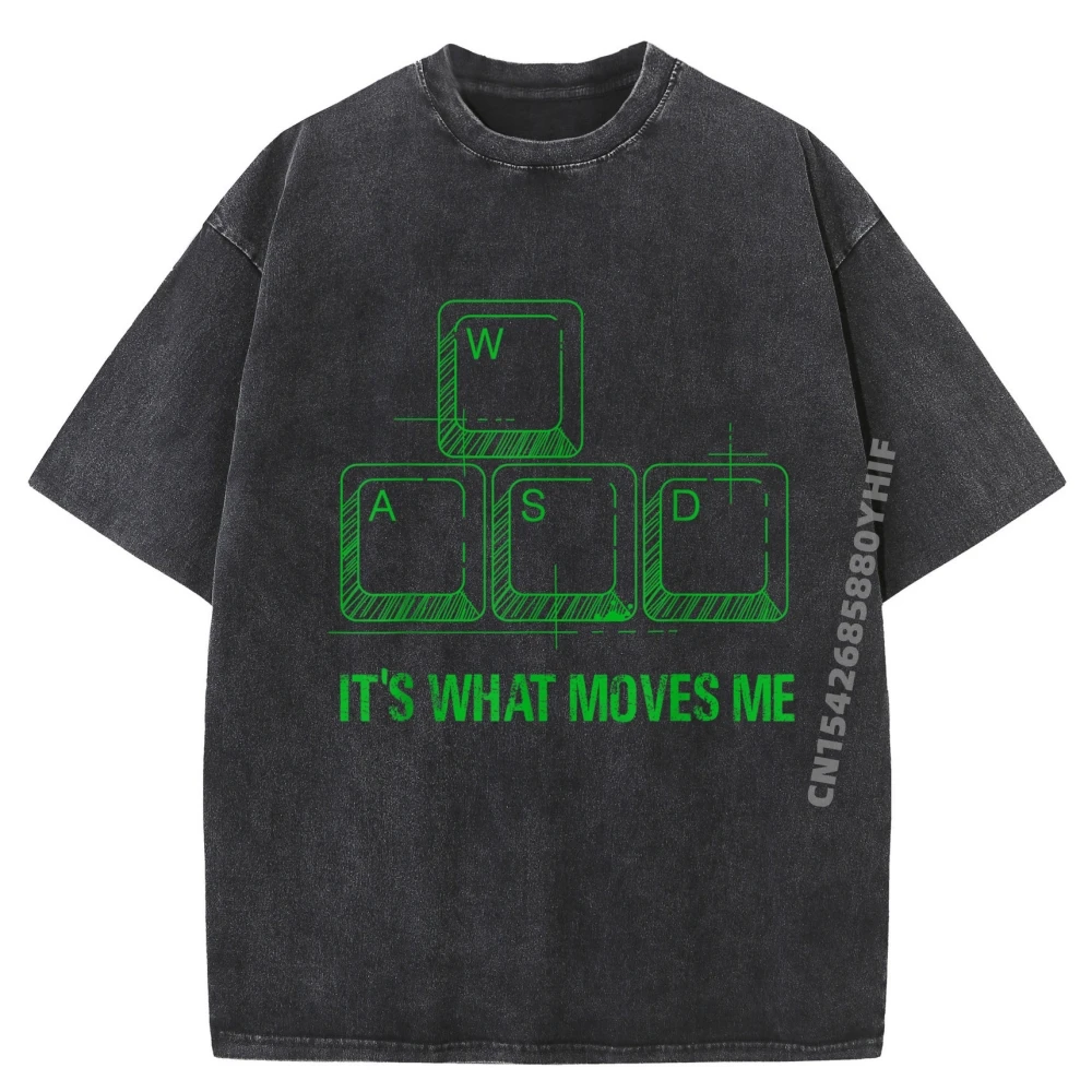 Funny Wasd Its What Moves Me Video Games Gamer Pc Gaming Shirts Graphic Tee Men's Clothing Retro Washed Tops Tees
Funny Wasd Its What Moves Me Video Games Gamer Pc Gaming Shirts Graphic Tee Men's Clothing Retro Washed Tops Tees