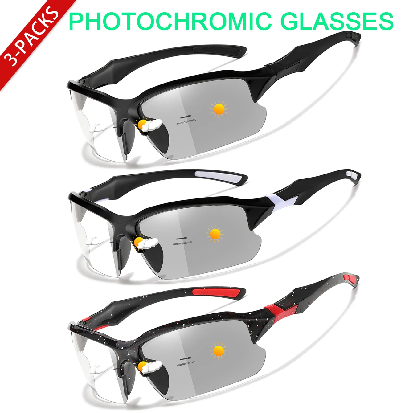 Фотохромные солнцезащитные очки для мужчин и женщин, спорт на открытом воздухе, MTB, велосипед, бег, велоспорт, подвесные очки, серые, от солнечного света до серого
Фотохромные солнцезащитные очки для мужчин и женщин, спорт на открытом воздухе, MTB, велосипед, бег, велоспорт, подвесные очки, серые, от солнечного света до серого