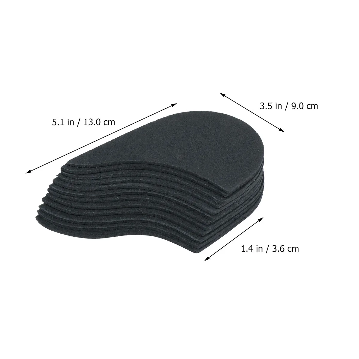 12 Layers Heightening Insoles Synthetic Foam Shoe Lift Taller Pad Self Adhesive Foot Care Tools Shoe Insole Height Increasing
12 Layers Heightening Insoles Synthetic Foam Shoe Lift Taller Pad Self Adhesive Foot Care Tools Shoe Insole Height Increasing