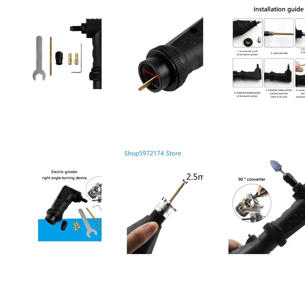 Y3NB Professional Universal Grinder Accessory With 90 Degree Angled Head Optimizes For Furniture Repair Model Making Tasks
Y3NB Professional Universal Grinder Accessory With 90 Degree Angled Head Optimizes For Furniture Repair Model Making Tasks