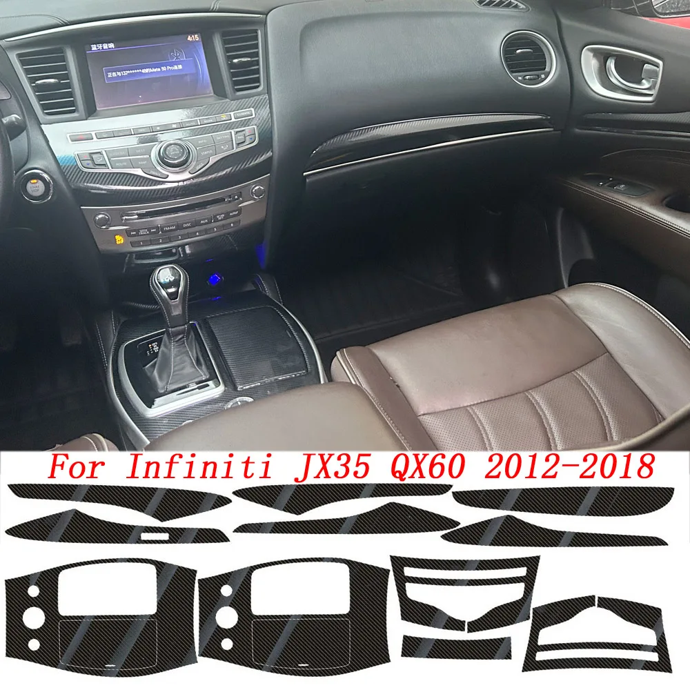 Для Infiniti JX35 QX60 2012-2018 внутренняя центральная панель управления дверная ручка наклейки из углеродного волокна наклейки аксессуары для стайлинга автомобиля
Для Infiniti JX35 QX60 2012-2018 внутренняя центральная панель управления дверная ручка наклейки из углеродного волокна наклейки аксессуары для стайлинга автомобиля