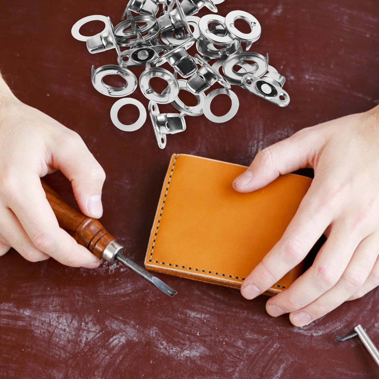 10Sets Twist Lock Bag Closure Durable Metal Purse Fastener Handy DIY Handbag Craft Supplies Briefcase Turn Clasp
10Sets Twist Lock Bag Closure Durable Metal Purse Fastener Handy DIY Handbag Craft Supplies Briefcase Turn Clasp