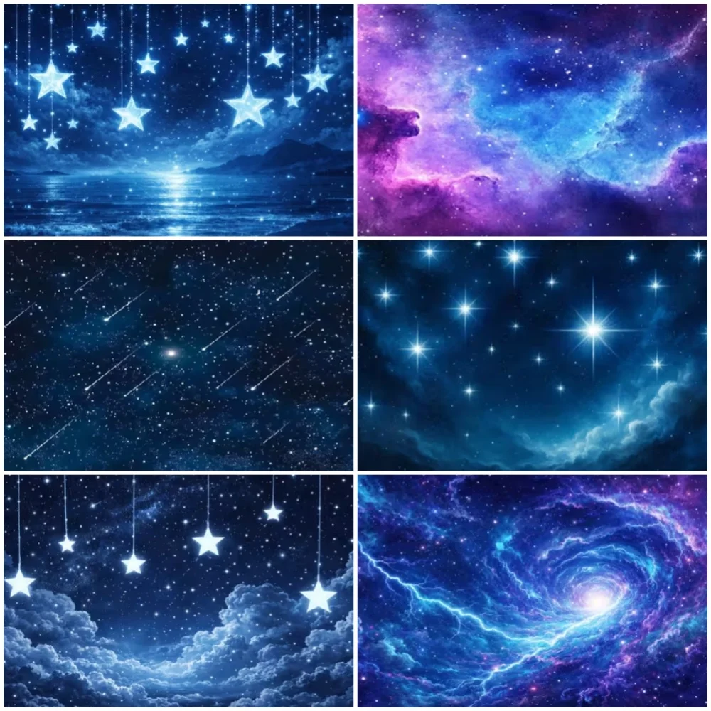 Sparkling Starry Sky Theme Party Decoration Background Fairy Tale Meteor Moon Room Tapestry Backdrop Baby Shower Banner Prop
Sparkling Starry Sky Theme Party Decoration Background Fairy Tale Meteor Moon Room Tapestry Backdrop Baby Shower Banner Prop