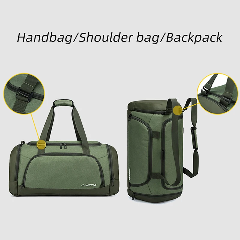 Multifunctional Travelling Handbag with Independent Shoe Compartment Large Space Suit for Trolley Case Short Trip Luggage Bags
Multifunctional Travelling Handbag with Independent Shoe Compartment Large Space Suit for Trolley Case Short Trip Luggage Bags
