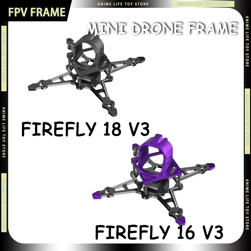 Рама для FPV-дрона FLYWOO Firefly16 18, мини-дрон-комплект O4 1S V3, 25.5x25.5 мм, карбоновое волокно, мини-дрон FPV для взрослых, подарки на день рождения
Рама для FPV-дрона FLYWOO Firefly16 18, мини-дрон-комплект O4 1S V3, 25.5x25.5 мм, карбоновое волокно, мини-дрон FPV для взрослых, подарки на день рождения