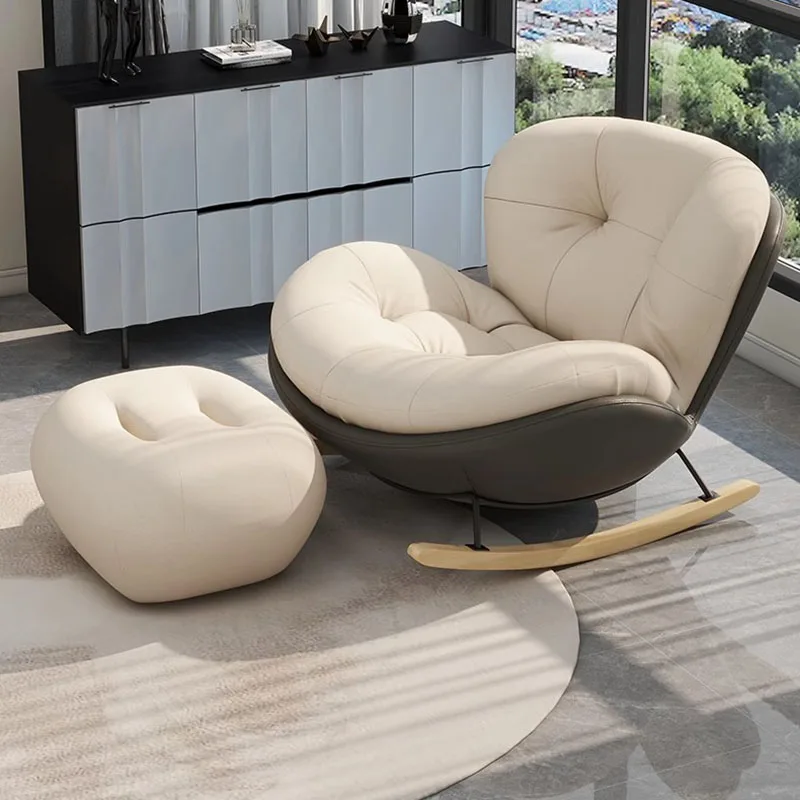 Nordic Design Chairs Living Room Luxury Rocking Single Lounge Chair Comfy Reading Articulos Para El Hogar Home Decoraction
Nordic Design Chairs Living Room Luxury Rocking Single Lounge Chair Comfy Reading Articulos Para El Hogar Home Decoraction