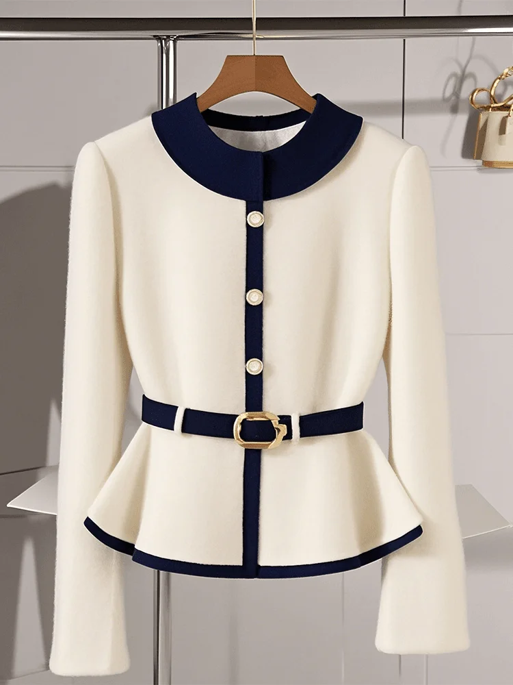 Korean Knitted Sweater Women Autumn Winter O-Neck Long Sleeve Patchwork Design Slim Fit Cardigan Office Lady Knitwear Tops C60
Korean Knitted Sweater Women Autumn Winter O-Neck Long Sleeve Patchwork Design Slim Fit Cardigan Office Lady Knitwear Tops C60