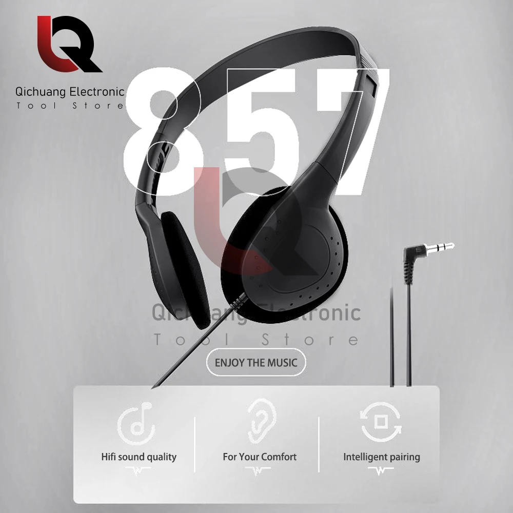 Comfortable Wearing Noise Reduction ABS Portable Headphone Wired Headset Earbud Stereo 3.5mm Clear HiFi Gaming Headphones
Comfortable Wearing Noise Reduction ABS Portable Headphone Wired Headset Earbud Stereo 3.5mm Clear HiFi Gaming Headphones