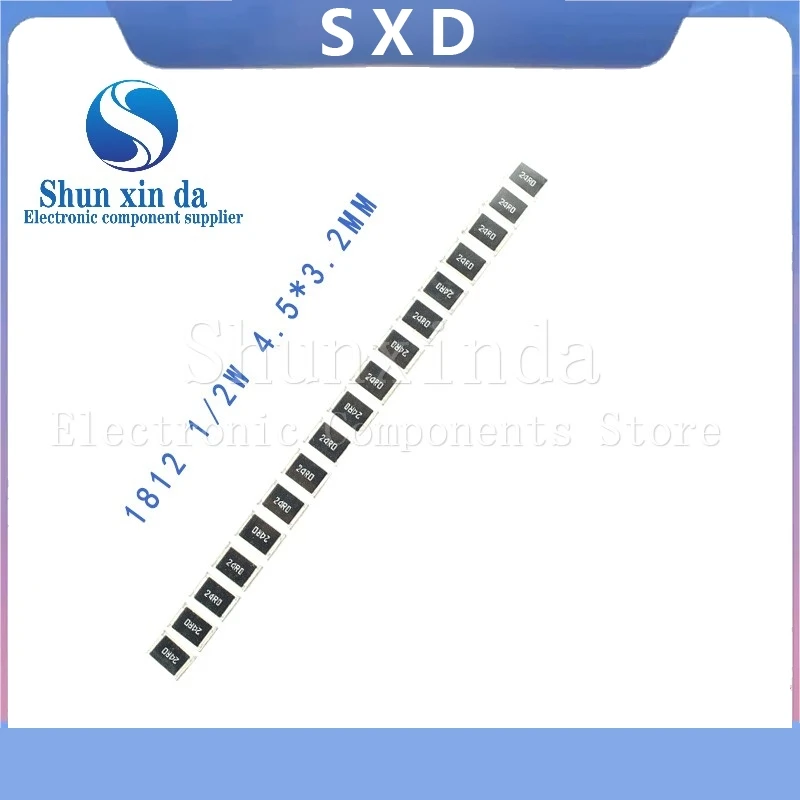 50 шт. 1% 1812 SMD резистор 0R ~ 10M 3/4W 1 10 100 150 220 330 470 510 680 750 910 Ом 1K 2.2K 10K 100K 1R 10R 100R 220R 330R
50 шт. 1% 1812 SMD резистор 0R ~ 10M 3/4W 1 10 100 150 220 330 470 510 680 750 910 Ом 1K 2.2K 10K 100K 1R 10R 100R 220R 330R