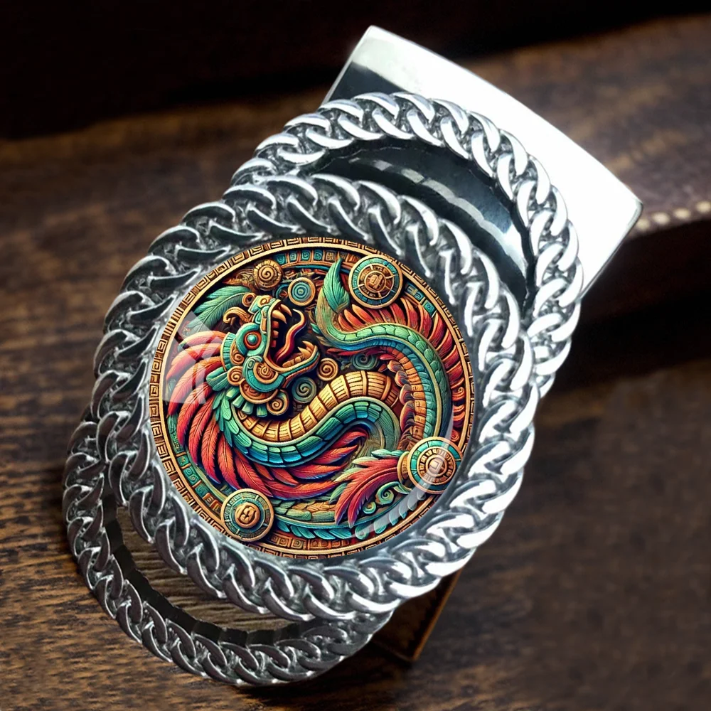 Ацтекская Maya Quetzalcoatl Feather Serpent God, автоматическая пряжка с храповым механизмом, модный персонализированный поясной аксессуар, подарок для
Ацтекская Maya Quetzalcoatl Feather Serpent God, автоматическая пряжка с храповым механизмом, модный персонализированный поясной аксессуар, подарок для