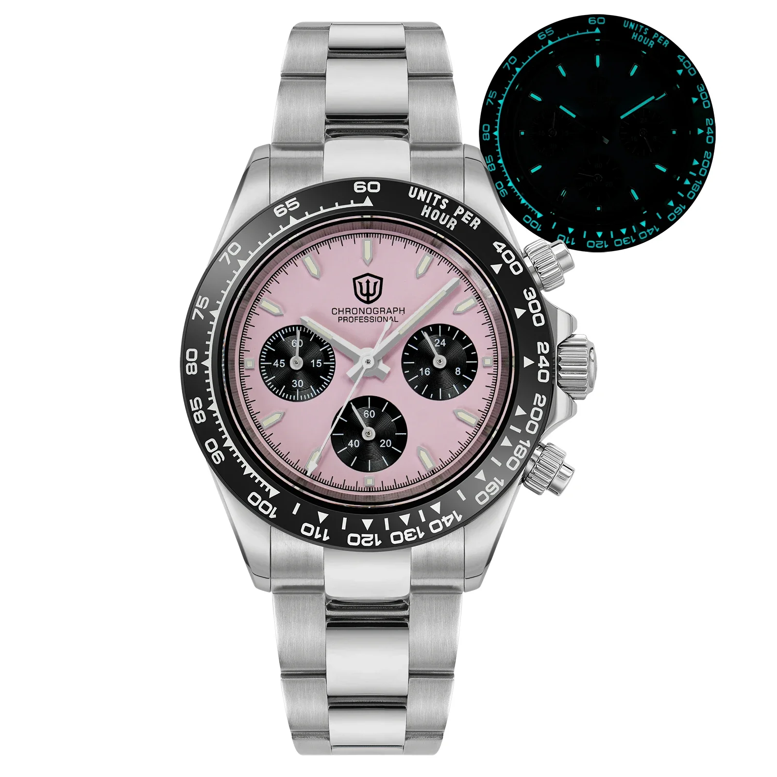 Watchdives WD16500 Кварцевые часы VK63 Механизм Supre BGW9 Часы с ночником 100 м Водонепроницаемые 39 мм Сапфировое стекло Мужские часы
Watchdives WD16500 Кварцевые часы VK63 Механизм Supre BGW9 Часы с ночником 100 м Водонепроницаемые 39 мм Сапфировое стекло Мужские часы