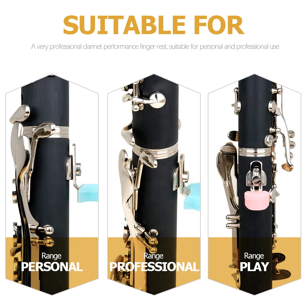 5 Pcs Finger Rest Clarinet Thumb Pad Pads Protective Cover Support Accessory Automatic Protectors Cushion Silicone
5 Pcs Finger Rest Clarinet Thumb Pad Pads Protective Cover Support Accessory Automatic Protectors Cushion Silicone