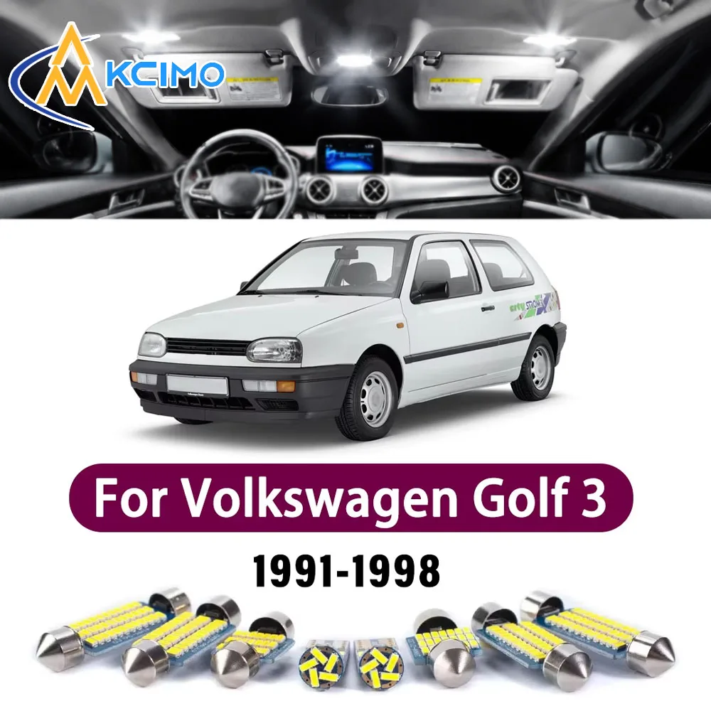 Super Bright LED Interior Lamp Kit For Volkswagen Golf 3 MK3 MKIII III 1991-1998 Error Free Canbus Reading Mirror Light Bulbs
Super Bright LED Interior Lamp Kit For Volkswagen Golf 3 MK3 MKIII III 1991-1998 Error Free Canbus Reading Mirror Light Bulbs