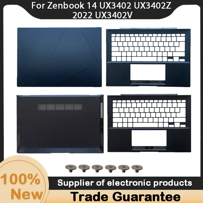 New For ASUS Zenbook 14 UX3402 UX3402Z 2022 UX3402V LCD Back Cover/ Upper Case Palmrest /Bottom Base
New For ASUS Zenbook 14 UX3402 UX3402Z 2022 UX3402V LCD Back Cover/ Upper Case Palmrest /Bottom Base