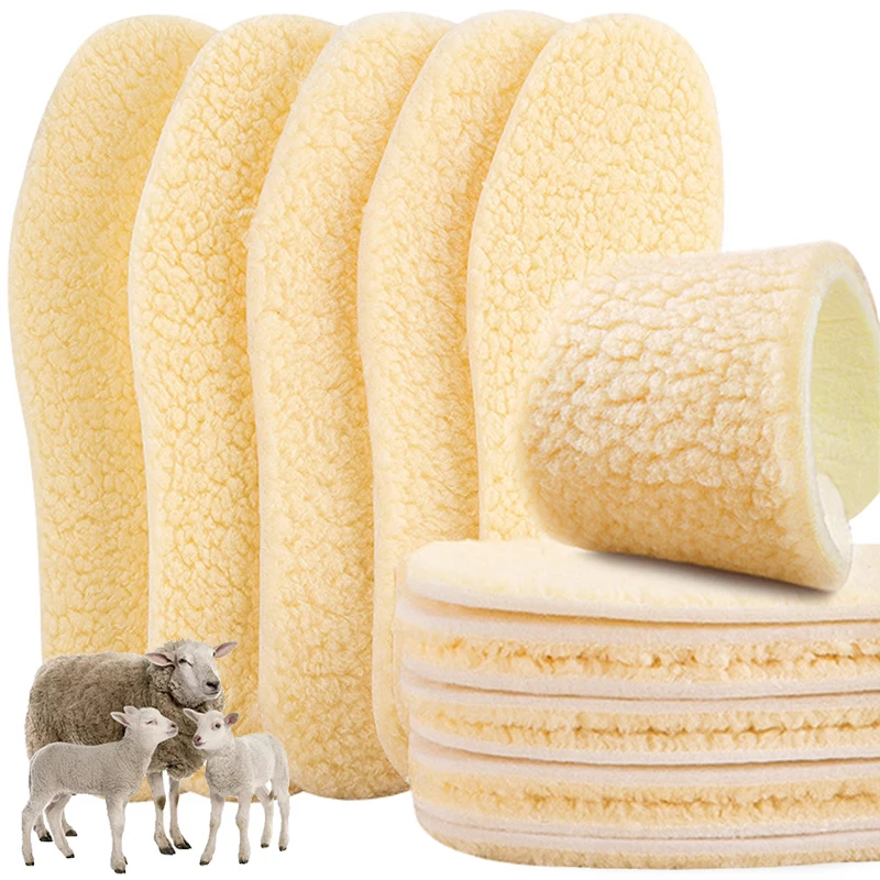 Natural Lamb Fleece Insoles Men Women Winter Keep Warm Insole Soft Wool Thicken Shoepad Cashmere Shoes Insert Thermal Shoe Pads
Natural Lamb Fleece Insoles Men Women Winter Keep Warm Insole Soft Wool Thicken Shoepad Cashmere Shoes Insert Thermal Shoe Pads