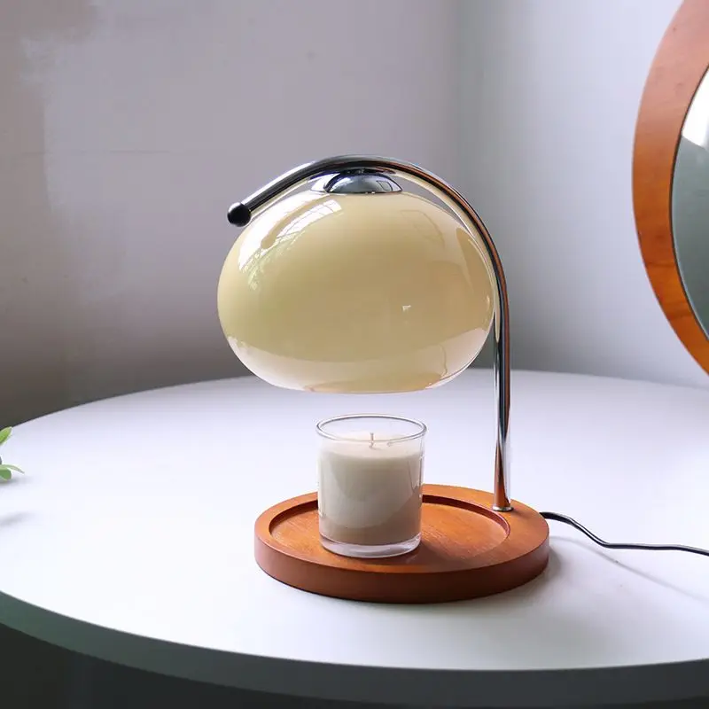 Modern Solid Wood Smoked Glass Aromatherapy Candle Tray Lamp with Storage Bedside Atmosphere Light for Bedroom Study Room Decor
Modern Solid Wood Smoked Glass Aromatherapy Candle Tray Lamp with Storage Bedside Atmosphere Light for Bedroom Study Room Decor