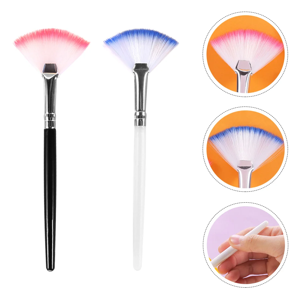 2 Pcs Scrubber Fan Mask Brush Facial Masks Makeup Supplies Butter Skin Treatment Tools
2 Pcs Scrubber Fan Mask Brush Facial Masks Makeup Supplies Butter Skin Treatment Tools