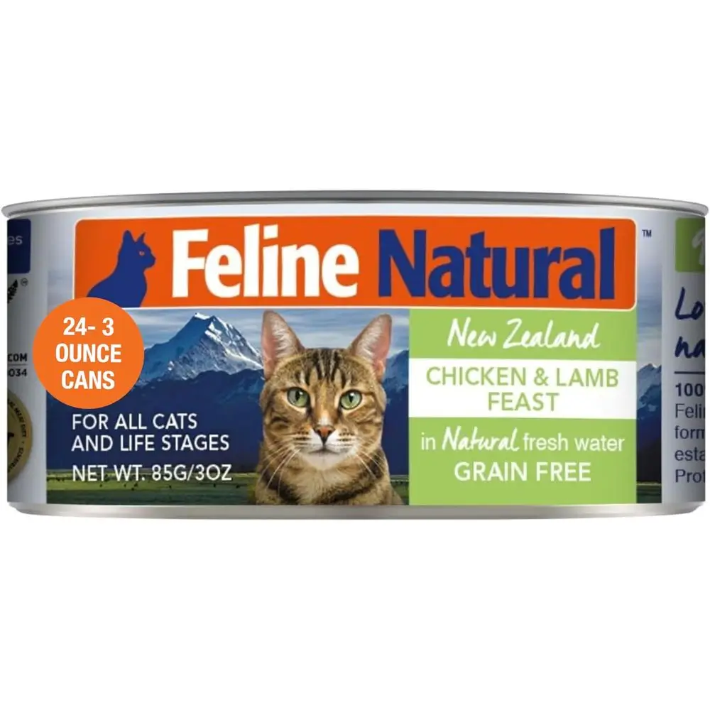 New Zealand Canned Catood Wet ood, High-Meat, Low-Carb, & Grain ree Cat ood Wet, Chicken & Lamb east, 3 oz, Pack o 24
New Zealand Canned Catood Wet ood, High-Meat, Low-Carb, & Grain ree Cat ood Wet, Chicken & Lamb east, 3 oz, Pack o 24
