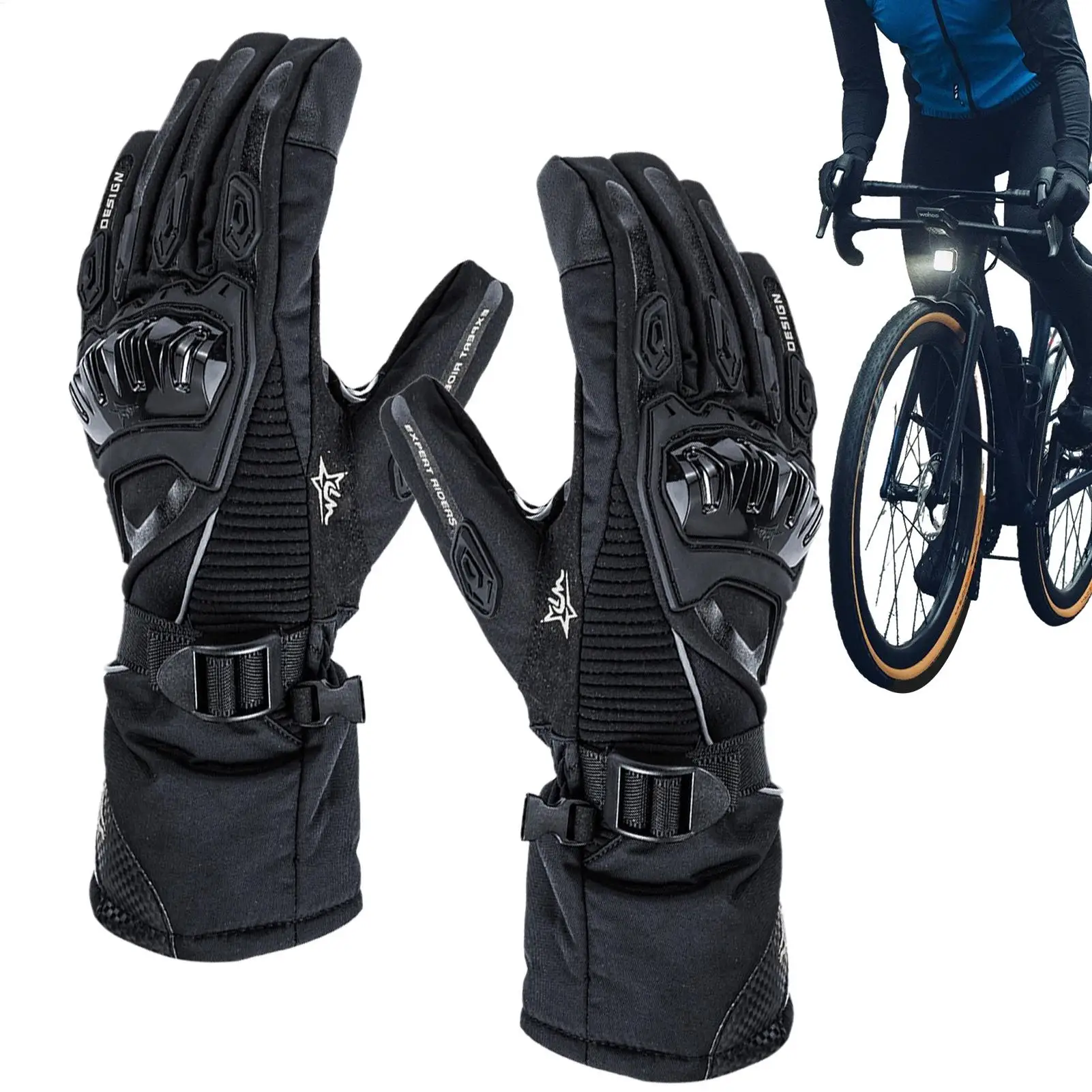 Waterproof Winter Gloves Windproof Thickened Anti-Slip Grip Ergonomic Warm Touchscreen Gloves for Men Women Motorcycle Scooter
Waterproof Winter Gloves Windproof Thickened Anti-Slip Grip Ergonomic Warm Touchscreen Gloves for Men Women Motorcycle Scooter