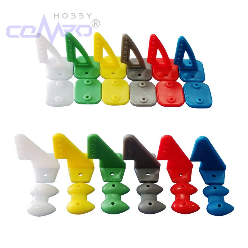 20Pcs 4 Hole/6 Hole Nylon Pin Horn/ Zip Horns Without Screw For KT foam Fixed Wing RC Aircraft Model Plane Replacement Accessory
20Pcs 4 Hole/6 Hole Nylon Pin Horn/ Zip Horns Without Screw For KT foam Fixed Wing RC Aircraft Model Plane Replacement Accessory
