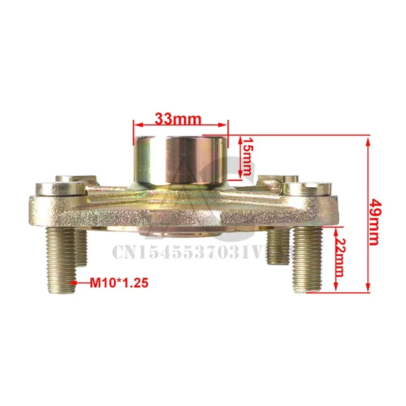 110MMX4 Rear Axle 23T Rim Hub Fastening Seat Flange For ATV UTV Kart Accessories
110MMX4 Rear Axle 23T Rim Hub Fastening Seat Flange For ATV UTV Kart Accessories