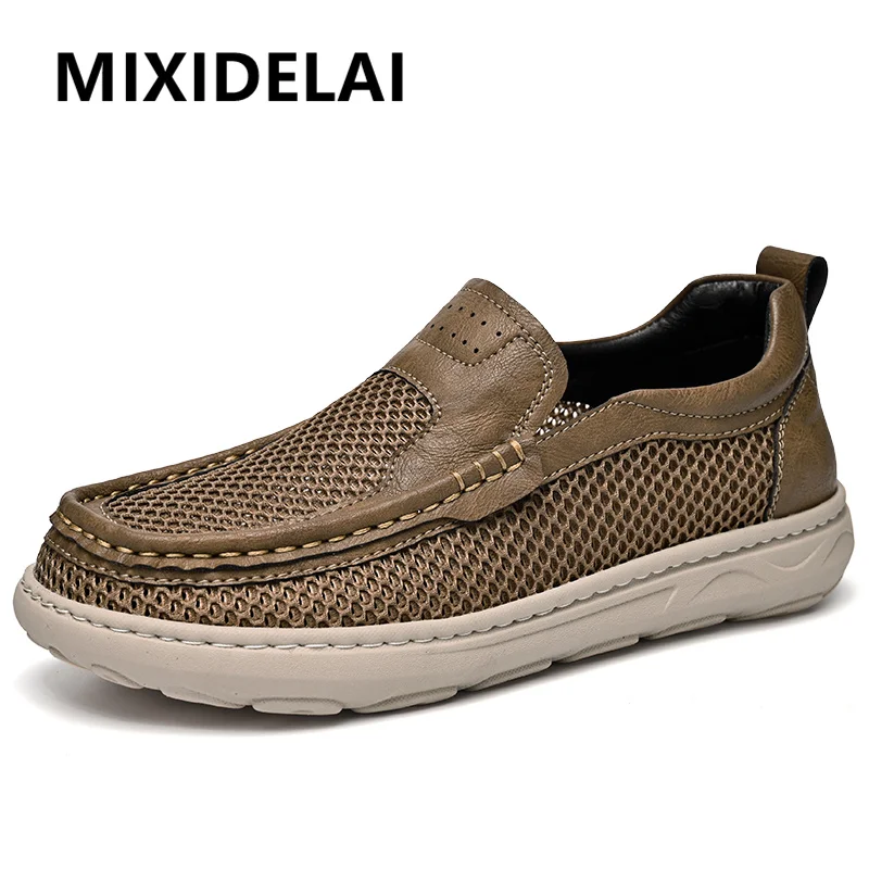 New Men's Sneakers Summer Mesh Breathable Casual Shoes Anti Slip Beach Shoes Fashion Quality Outdoor Roman Style Walking Shoes
New Men's Sneakers Summer Mesh Breathable Casual Shoes Anti Slip Beach Shoes Fashion Quality Outdoor Roman Style Walking Shoes