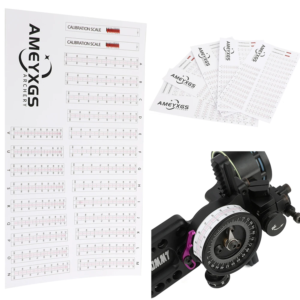 Archery 10X Extended Range Replacement Sight Tape Practice Yardage Target Sight Tape Yardage Tapes PVC Target Practice
Archery 10X Extended Range Replacement Sight Tape Practice Yardage Target Sight Tape Yardage Tapes PVC Target Practice