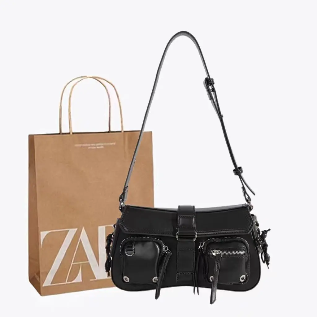 ZAZL New Motorcycle Sle Sweet Cool Millennium Spicy Girl Single oulder Underarm Bag Versatile Small Crossbody Bag
ZAZL New Motorcycle Sle Sweet Cool Millennium Spicy Girl Single oulder Underarm Bag Versatile Small Crossbody Bag