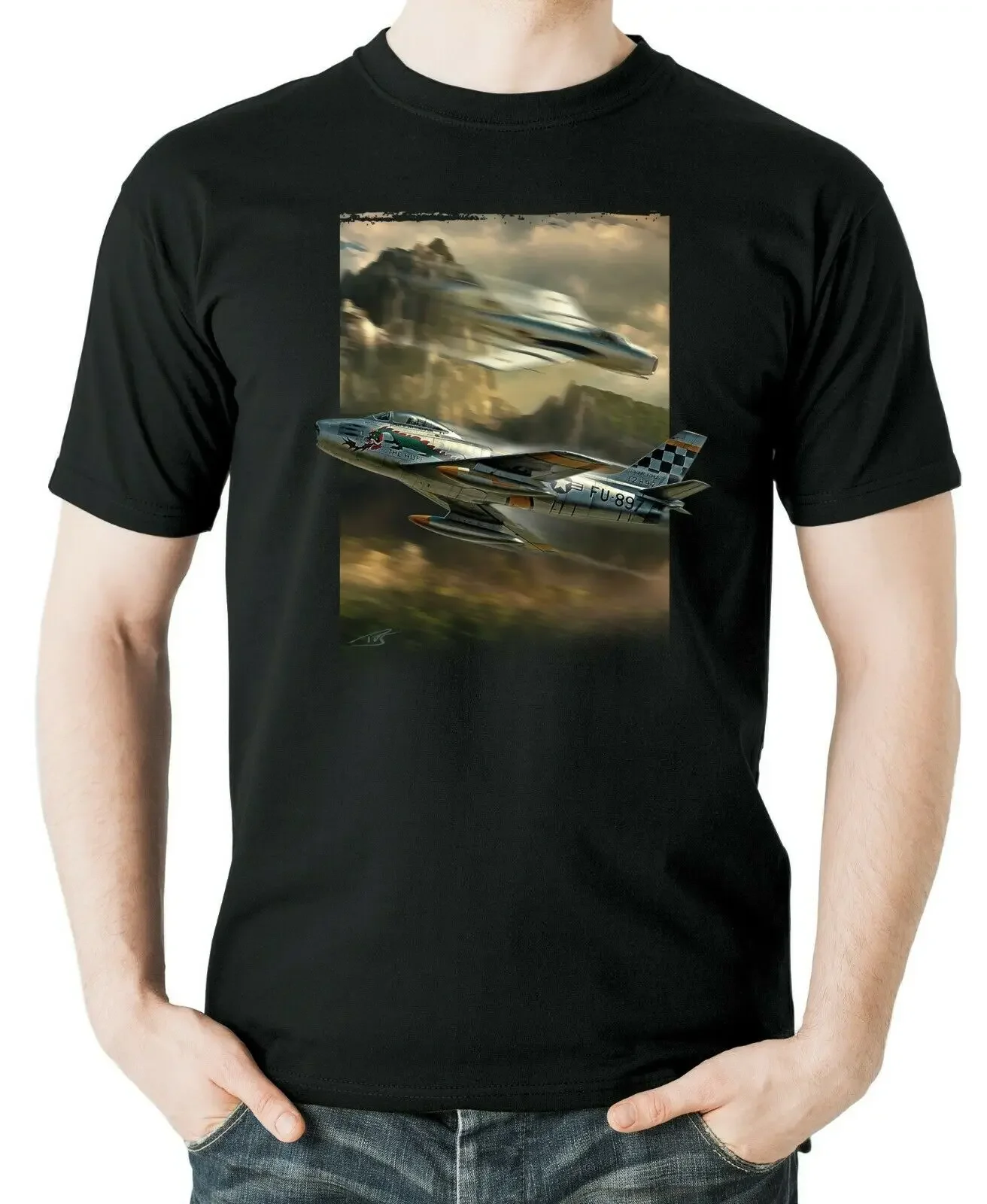 US Air Force F86 Sabre Fighter Aviation Themed T-Shirt. Summer Cotton Short Sleeve O-Neck Mens T Shirt New S-3XL
US Air Force F86 Sabre Fighter Aviation Themed T-Shirt. Summer Cotton Short Sleeve O-Neck Mens T Shirt New S-3XL