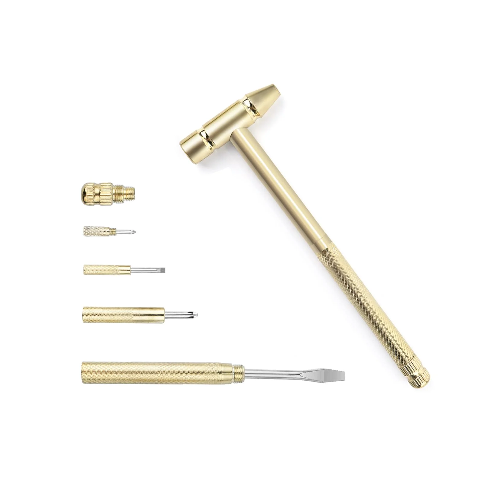 1pc Multifunctional Small Hammer for Home Use, a Six-In-One Tool with a Mini Screwdriver And Metal Hammer
1pc Multifunctional Small Hammer for Home Use, a Six-In-One Tool with a Mini Screwdriver And Metal Hammer