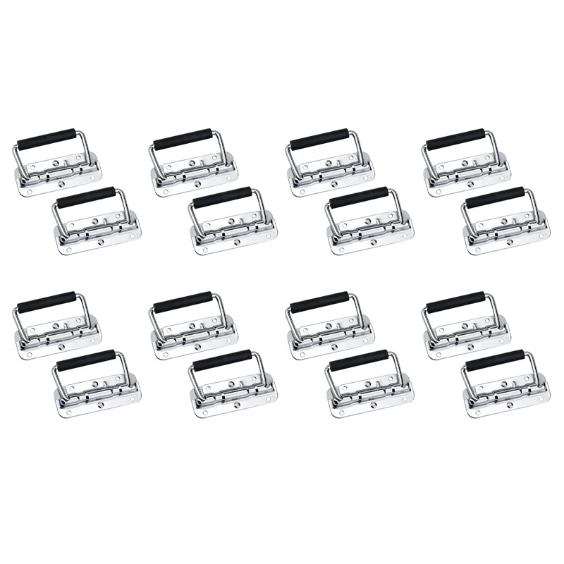 16Pcs 304 Stainless Steel Spring Handle Prop Box Tool Aluminum Box Handle Activity Handle Folding Industrial Handle
16Pcs 304 Stainless Steel Spring Handle Prop Box Tool Aluminum Box Handle Activity Handle Folding Industrial Handle