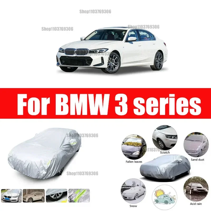 For BMW 3 series Outdoor Protection Full Car Covers Snow Cover Sunshade Waterproof Dustproof Exterior Car accessories
For BMW 3 series Outdoor Protection Full Car Covers Snow Cover Sunshade Waterproof Dustproof Exterior Car accessories