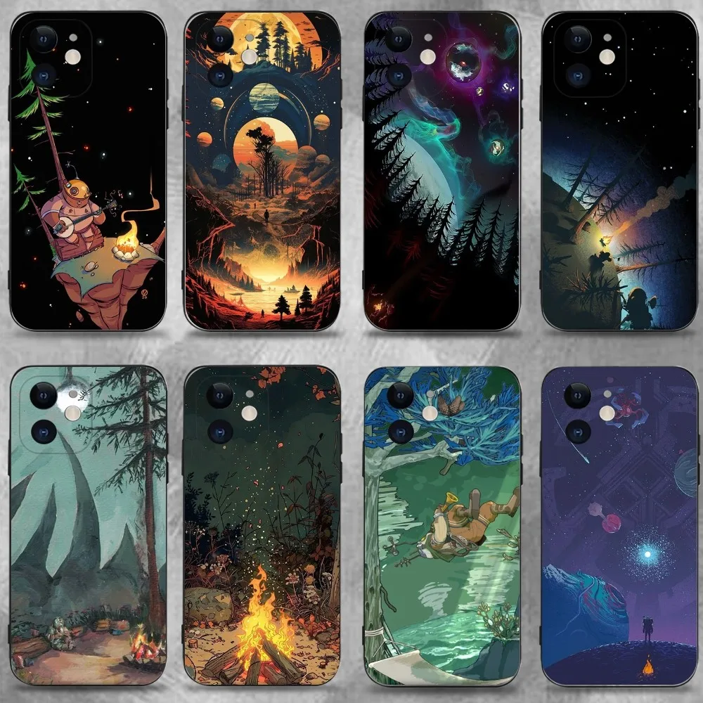 Outer W-Wilds Game Phone Case For iPhone 16 15 Plus 14 13 Pro Max 12 Mini 11 X XS XR 7 8 8Plus Black Soft Phone Coque
Outer W-Wilds Game Phone Case For iPhone 16 15 Plus 14 13 Pro Max 12 Mini 11 X XS XR 7 8 8Plus Black Soft Phone Coque