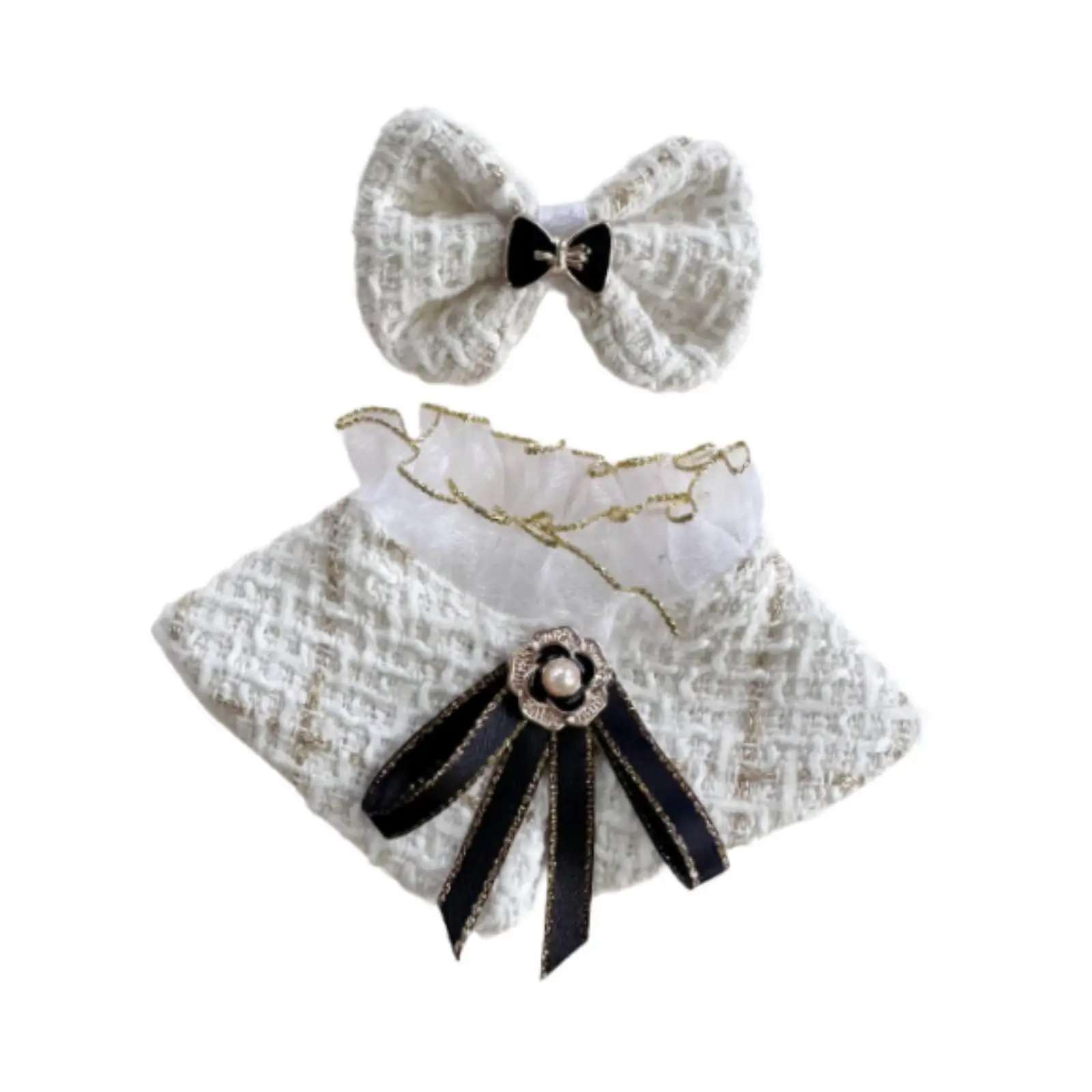 Costume Set for Stuffed Dolls, Accessories for 15 Cm/17 Cm Plush Figures
Costume Set for Stuffed Dolls, Accessories for 15 Cm/17 Cm Plush Figures