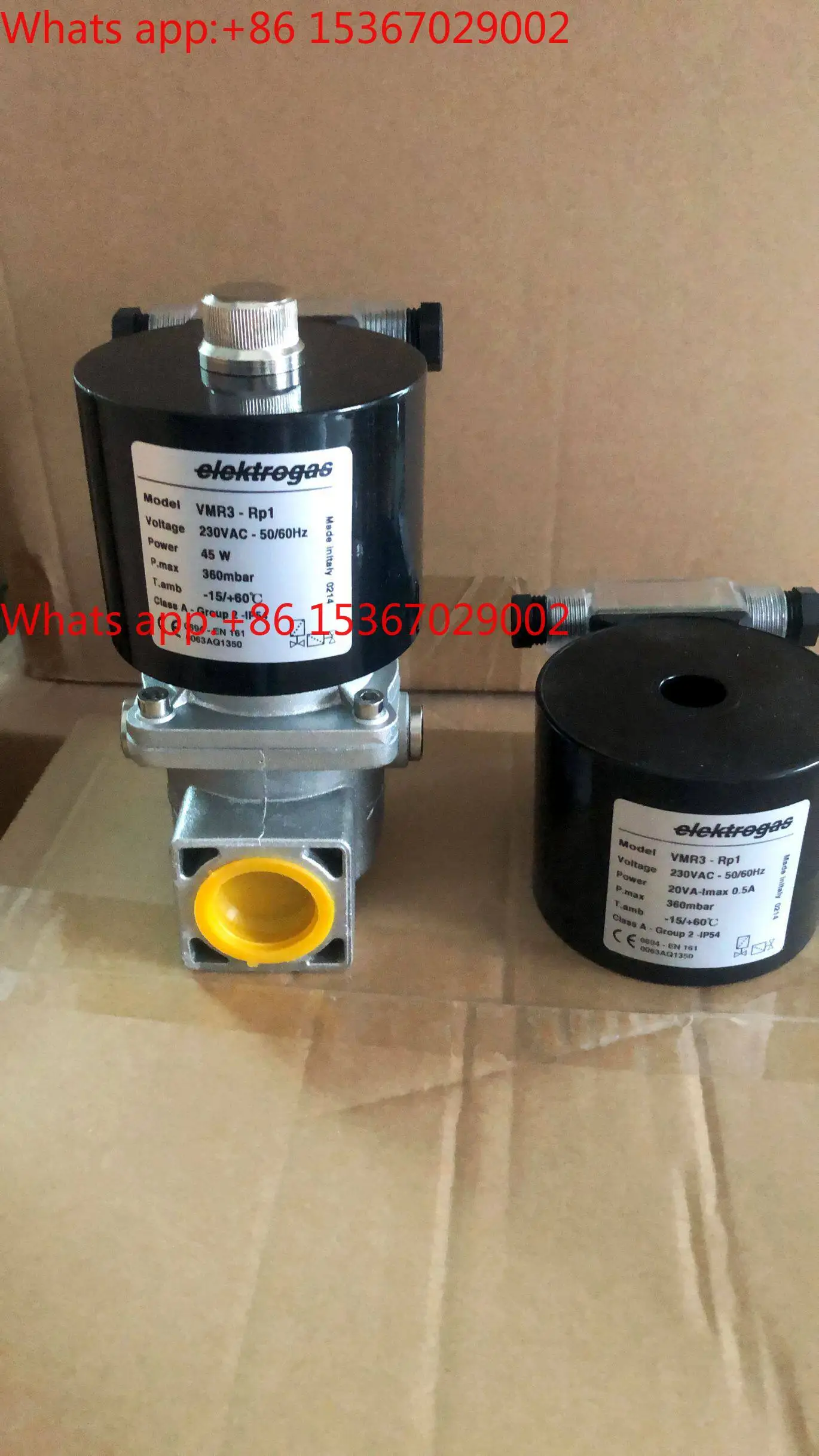 VMR3-RP1 gas solenoid valve VMR2-RP3/4
VMR3-RP1 gas solenoid valve VMR2-RP3/4