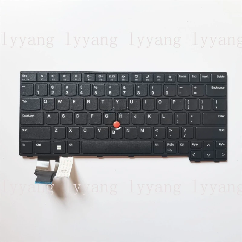 f New For Lenovo Thinkpad L14 GEN3 L14 GEN4 Keyboard US Non Backlight 5N21D68271
f New For Lenovo Thinkpad L14 GEN3 L14 GEN4 Keyboard US Non Backlight 5N21D68271