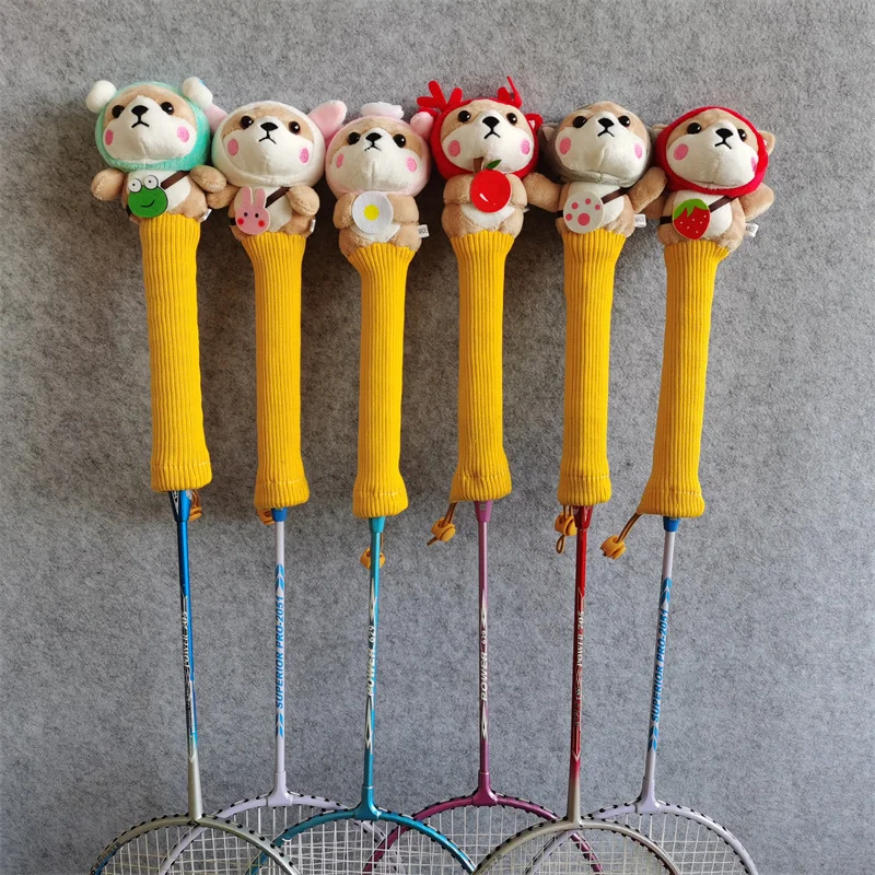 Husky Dog Badminton Racket Handle Cover Plush Doll Grip Protectors Handcraft Gift
Husky Dog Badminton Racket Handle Cover Plush Doll Grip Protectors Handcraft Gift
