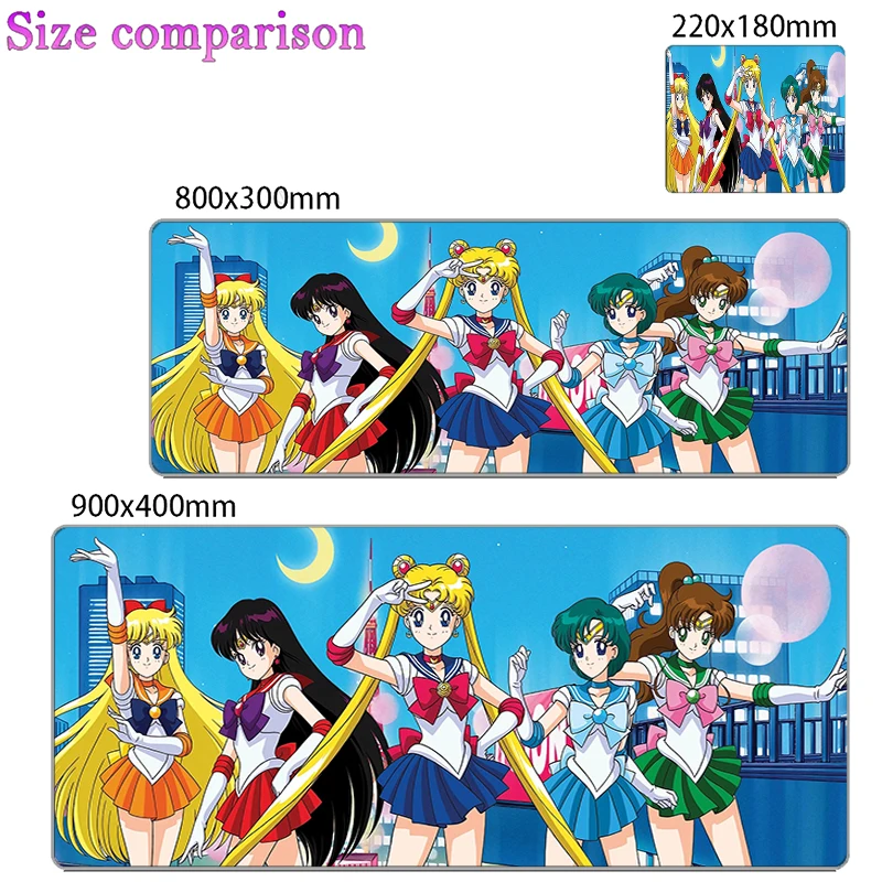 Mouse Pad S-Sailor M-Moon XL Lockedge Large Gaming Accessories Computer Gamer Keyboard rug Mouse Mat Desk Mousepad For Csgo
Mouse Pad S-Sailor M-Moon XL Lockedge Large Gaming Accessories Computer Gamer Keyboard rug Mouse Mat Desk Mousepad For Csgo