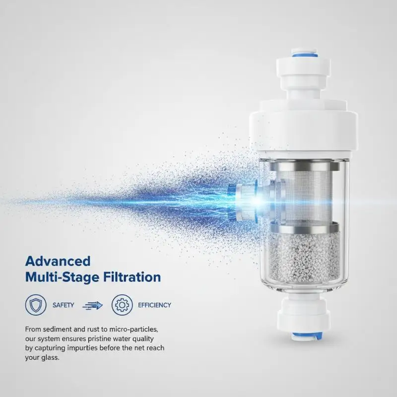 1PC Quick Slide Lock Micro Filter Fitting Water Purifier Pre-Water Micro Filter Reliable Performance For Kitchen Sink
1PC Quick Slide Lock Micro Filter Fitting Water Purifier Pre-Water Micro Filter Reliable Performance For Kitchen Sink