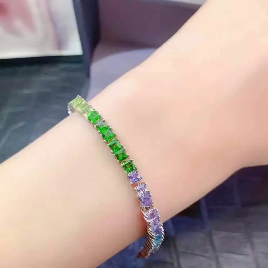 The Best Gift for Your loved Girl 100% NaturalTanzanite Bracelet 925 Sterling Silver Real Tanzanite Bracelet
The Best Gift for Your loved Girl 100% NaturalTanzanite Bracelet 925 Sterling Silver Real Tanzanite Bracelet