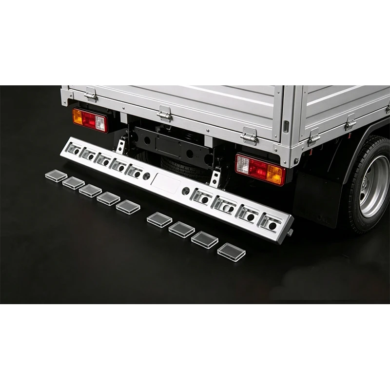 Металлический задний бампер с фонарями RC 1/14 для тягачей TAMIYA Globe Liner Grand Hauler, Scania, Man, Volvo, аксессуары для DIY-моделей
Металлический задний бампер с фонарями RC 1/14 для тягачей TAMIYA Globe Liner Grand Hauler, Scania, Man, Volvo, аксессуары для DIY-моделей