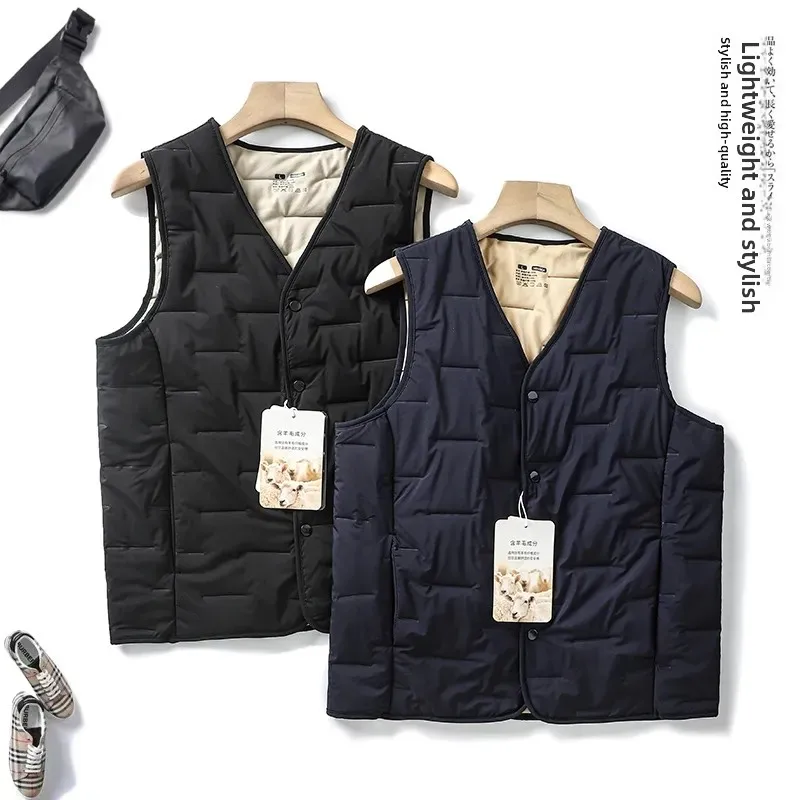 Thiened Woolen Vest Women's Faion Ci Sle Winter V-ne Single-button Closure Color Regular Fit Warm Inner Wear
Thiened Woolen Vest Women's Faion Ci Sle Winter V-ne Single-button Closure Color Regular Fit Warm Inner Wear