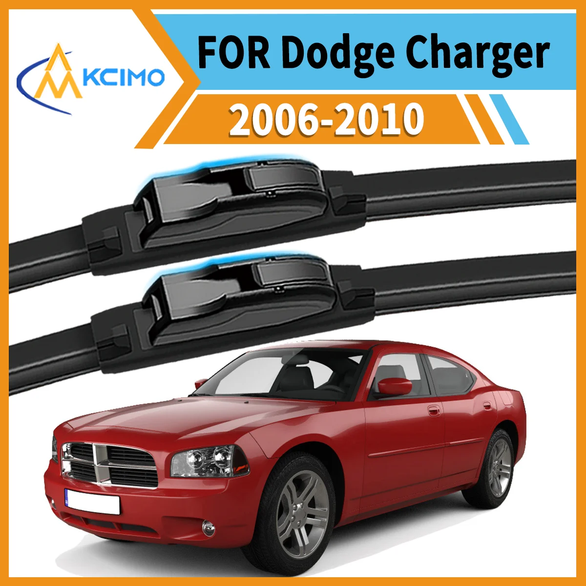 Clear Vision Rain or Shine 2PCS Front Wiper Blades for Dodge Charger LX 2006–2010 All-Weather Durability Safe Driving
Clear Vision Rain or Shine 2PCS Front Wiper Blades for Dodge Charger LX 2006–2010 All-Weather Durability Safe Driving