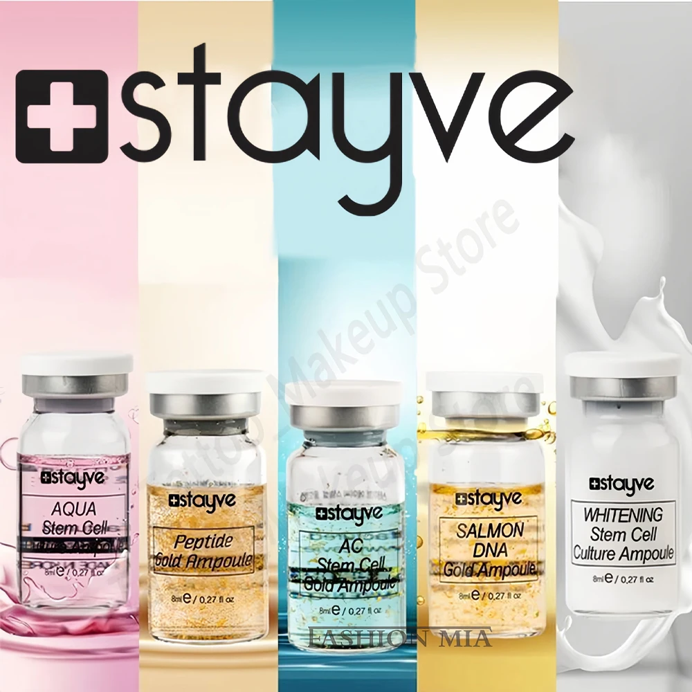 Stayve 8 мл BB-крем Glow Skin Booster Kit для лица Лосось ДНК/Ниацинамид Отбеливание Омоложение HydraQuench Essence Уход за кожей
Stayve 8 мл BB-крем Glow Skin Booster Kit для лица Лосось ДНК/Ниацинамид Отбеливание Омоложение HydraQuench Essence Уход за кожей